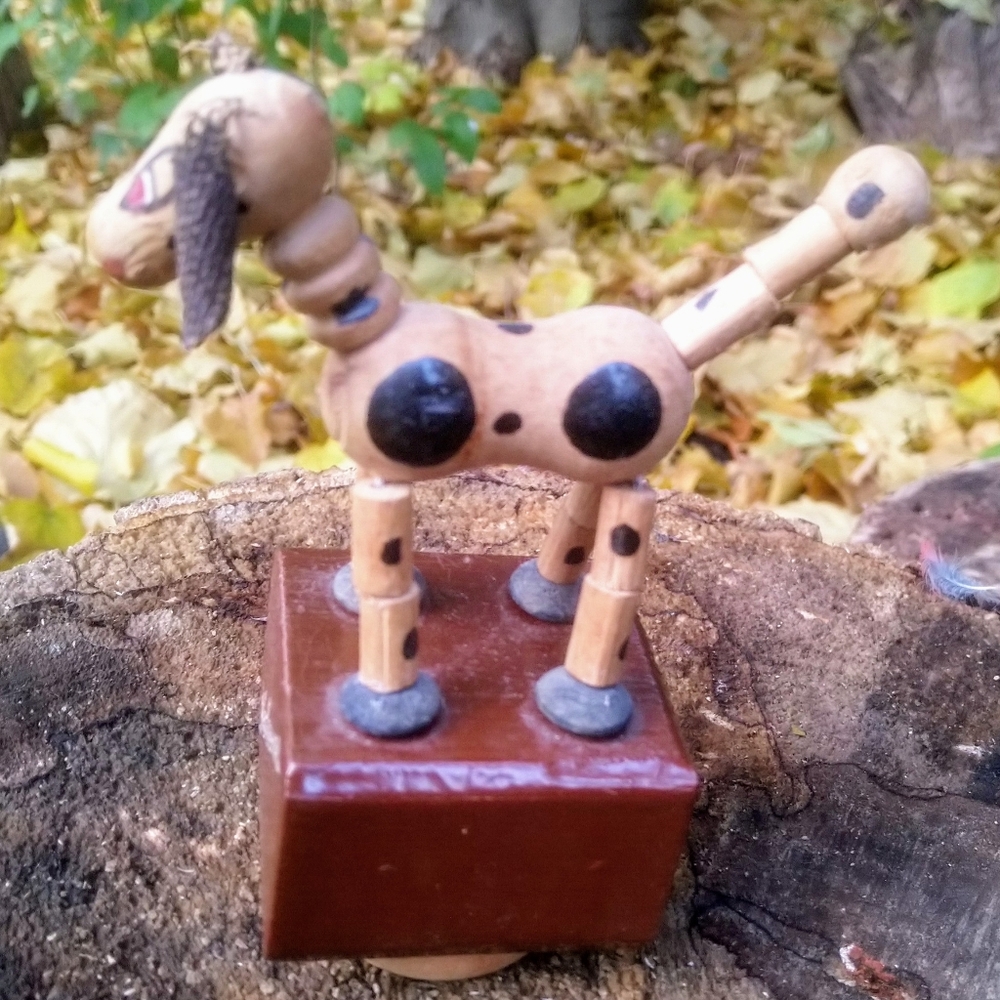 Vintage Wakouwa Dog Puppet
